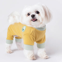 Dog Dress Comfortable Teddy Fleece Vest with Open Buttons