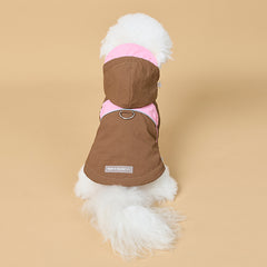 Waterproof Dog Jacket with Hood for Small Dogs