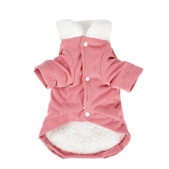 Dog Hoodie Pet Lamb Fur Coat Fur Collar