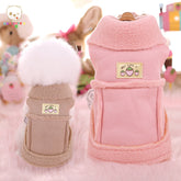 Shirts for Dogs Pink Teacup Pet Cotton Smile Coat