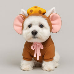 Dog Hoodie Cute and Funny Piggy Transformation Costume