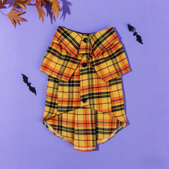 Dog Dress Cute Princess Lapel Top