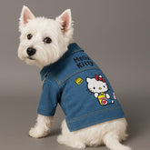 Dress with Dogs Autumn Vintage Denim Jacket Pet Coat