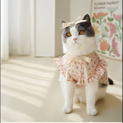 Pet Floral Lolita Set: Sweet Pink
