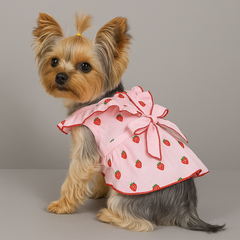 Dog Dress Cute Floral Princess Top