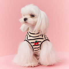 Zebra Print Cherry Pet Tank Top