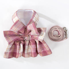 Dog Dress JK Cat Vest Cute Traction Rope