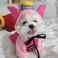 Dog Hoodie Cute and Funny Piggy Transformation Costume