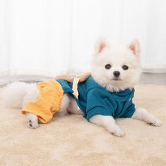 Dog Shirts Blue Bag Super Stitching Jumpsuit Tops