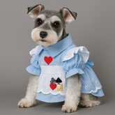 Dog Dress Princess Cute Love Heart Teddy Bichon