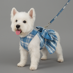 Dog Dress JK Cat Vest Cute Traction Rope