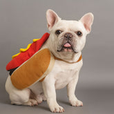 Dog Shirts Funny Pet Clothes Hot Dog Burger Warm Clothes