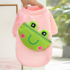 Dog Shirts Zipper Bag Cute