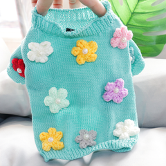 Dress of Dog Short Sweater Schnauzer Casual Small Pet