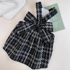 Dog Dress Cute Princess Lapel Top