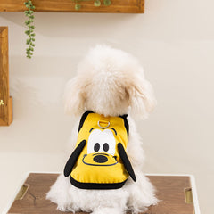 Cartoon Dog Harness Vest with Funny Print
