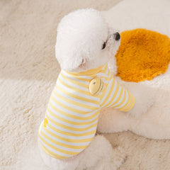 Kids Dogs T Shirt Bee Striped Sweatshirt