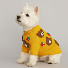 Dog Shirts Pet Bear Strawberry Sweater