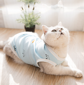 Dog Shirts Summer Rabbit Crown Pet Cat Vest Skirt