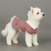 Dog Dress Cute Plaid Forest Pet Top