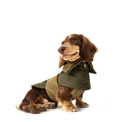 Pet Cape Two-Tone Quilted Warm Coat