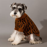 Dog Shirts Classic Luxury Bulldog Pet Winter Warm Sweater