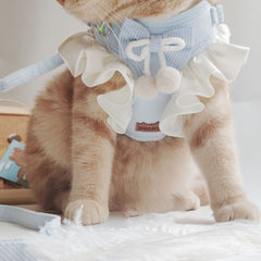 Lolita Style Pet Harness and Leash Set