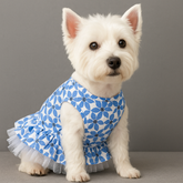 Dog Dress Summer Pet Small Flower Skirt