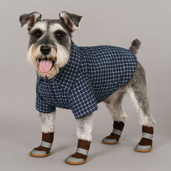 Dog Dresses Summer Pet Small Plaid Skirt