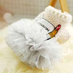 Dress of Dog Princess Tops Teddy