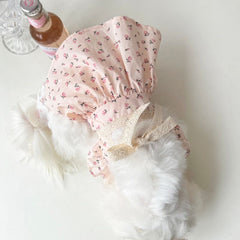Pet Floral Lolita Set: Sweet Pink