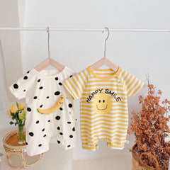 Happy Smile Dog Clothes Summer Pet Outfit