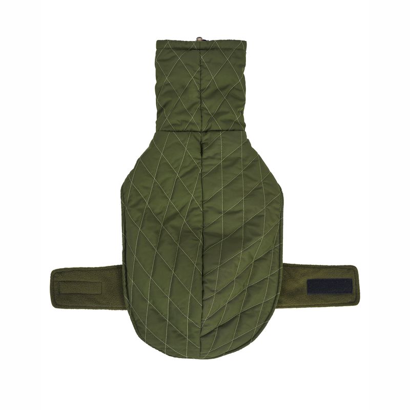 Pet Cape Two-Tone Quilted Warm Coat