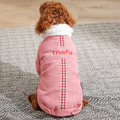 Dog Hoodie  Pet Lamb Fur Coat Fur Collar