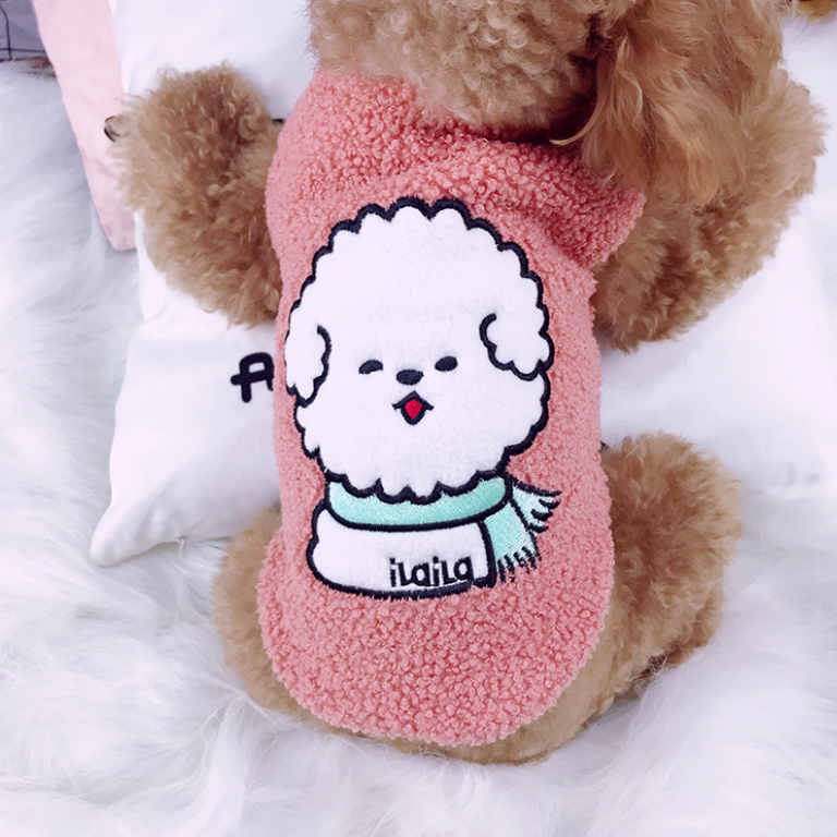 Dog Shirts Winter Teddy Warm Cotton Jacket