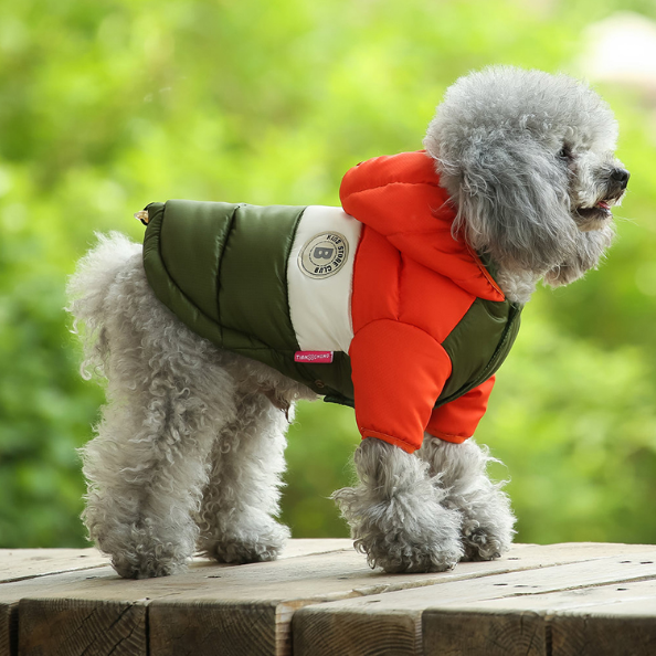 Dog Hoodie Sweater Puppy Winter Down Coat