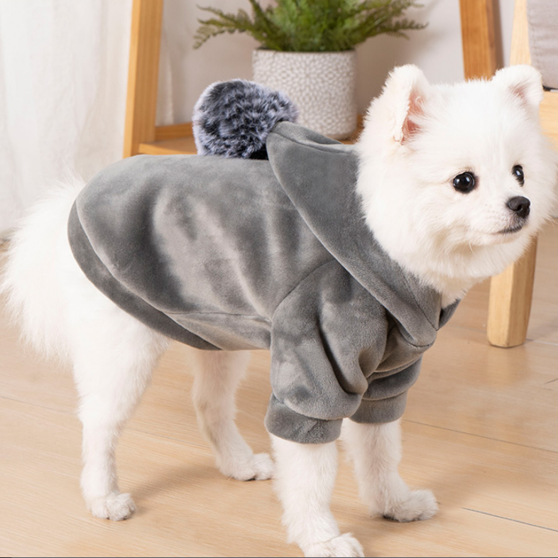 Dog Hoodie Chrismas Pomeranian Teddy