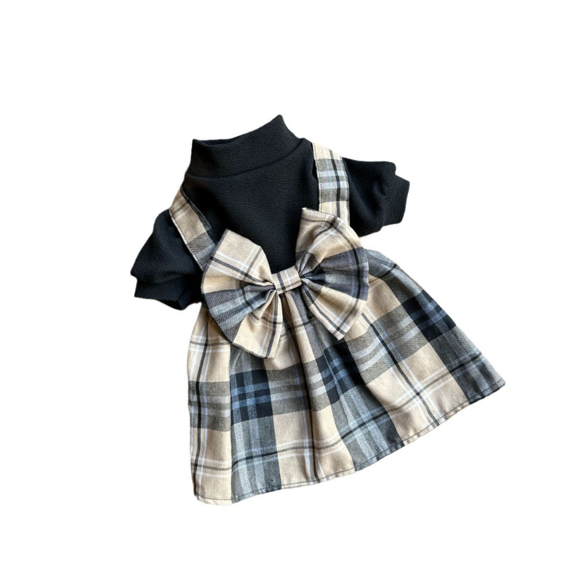 Dog Dress Cute Princess Lapel Top