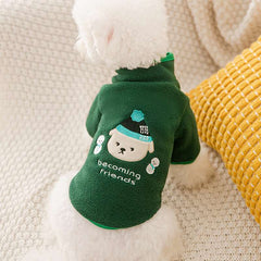 Kids Dogs T Shirt Polar Fleece Puppy Winter Coat