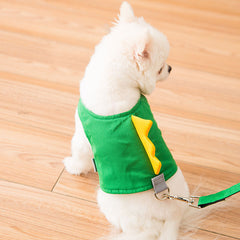 Thunder Shirt Dog Green Dinosaur Traction Harness