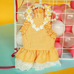 Dog Dresses Summer Small Pet Thin Vest Skirt