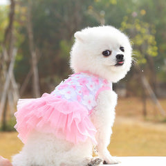 Dog Wedding Dress Teddy Princess