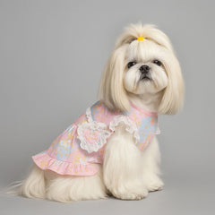 Dress of Dog Summer Pet  Unicorn Printing Skirt
