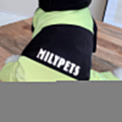 Dog Hoodie Green Four Leg Pet Reflective Jumpsuit Coat