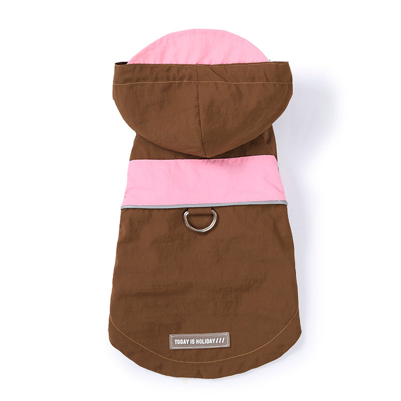 Waterproof Dog Jacket with Hood for Small Dogs