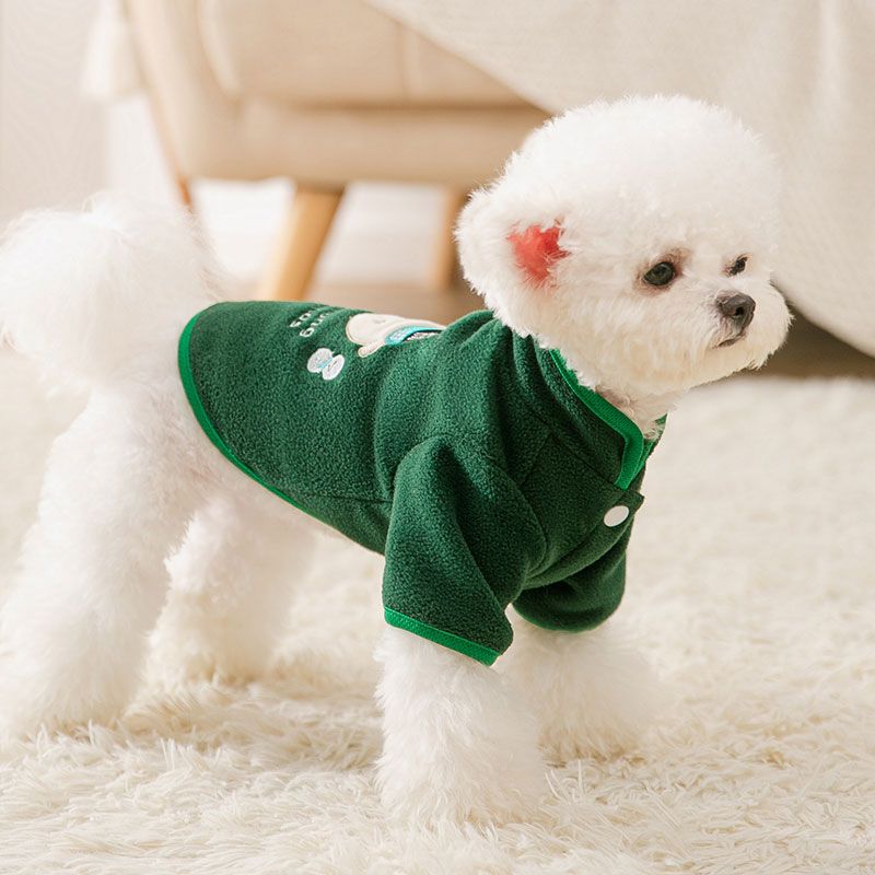 Kids Dogs T Shirt Polar Fleece Puppy Winter Coat