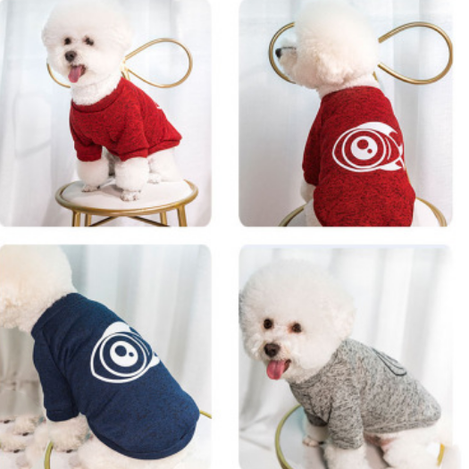 Kids Dogs T Shirt Pet Sweater Multiple Colors Available