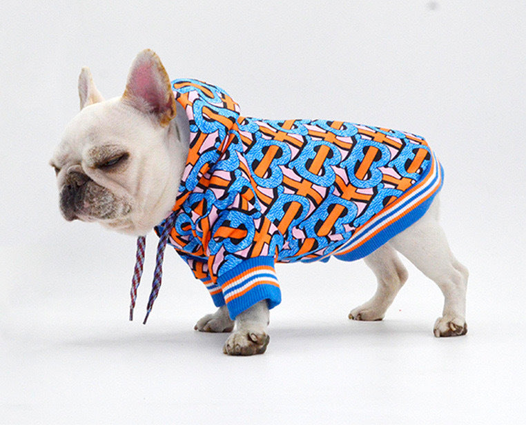 Dog Hoodie Trendy Brand Fashion Law Fighting Hairless Cat Clothes Winter Sweatshirt