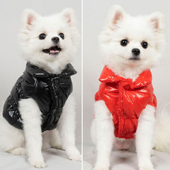 Dog Dress Simple Fashionable Warm Winter Cotton Jacket