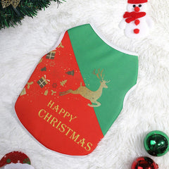 Dog Shirts Christmas The Breathable Vest Universal Pet Suit Is Only $9.9